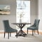 Alaterre Furniture Haeys Tufted Upholstered Dining Chairs, Grey Set of 2, PR ANHT02FDC - alternate 5